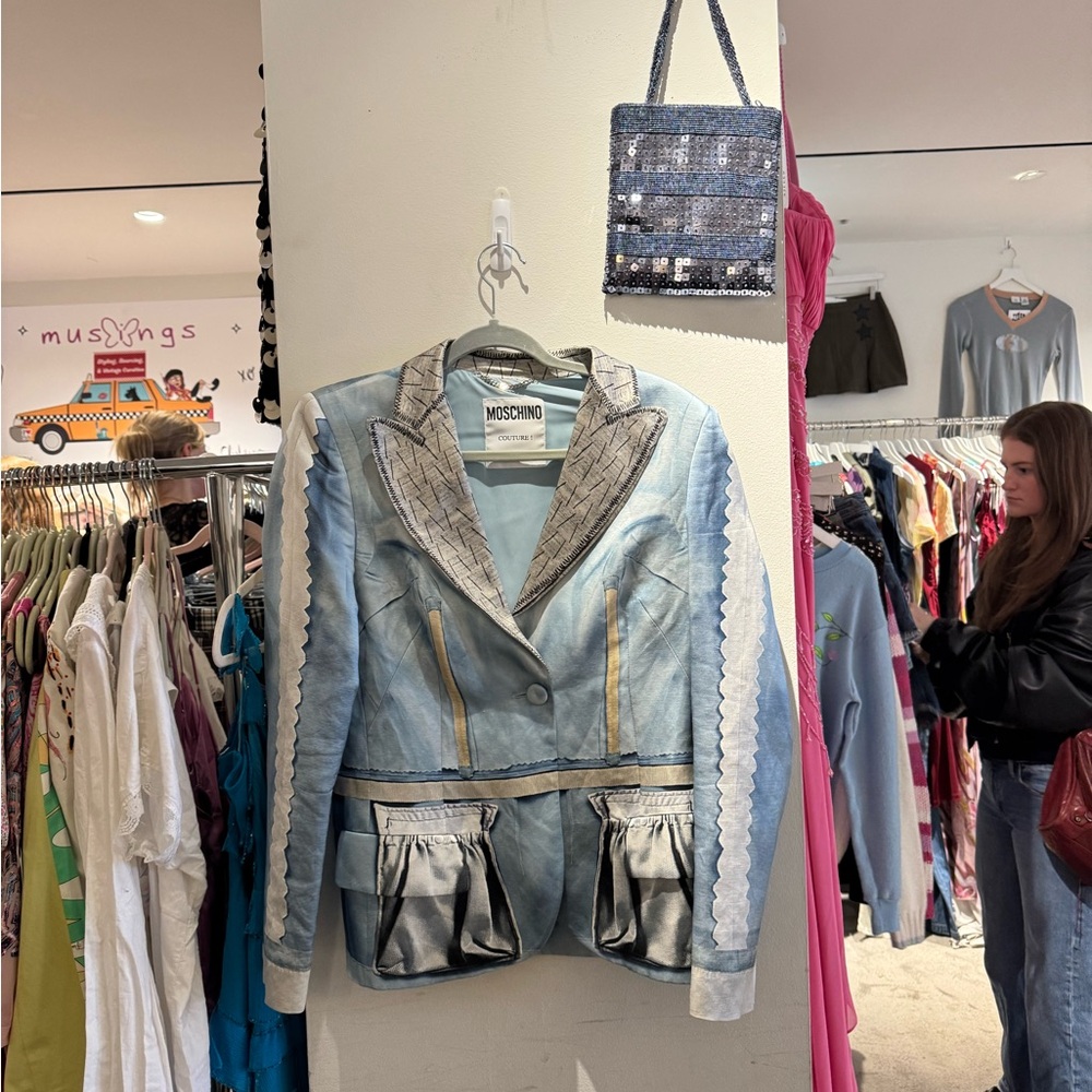 Moschino Couture Blazer Runway 2021